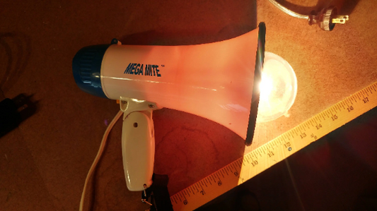 Megaphone Lamp