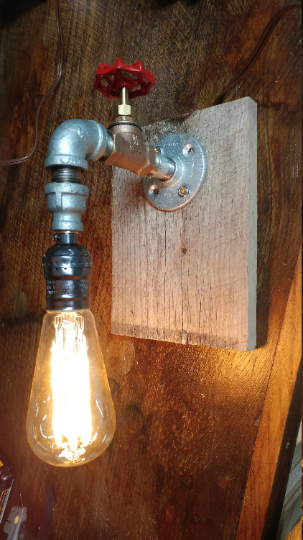 Industrial wall light