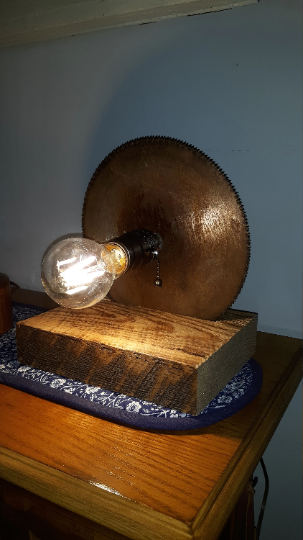 Saw Blade Lamp