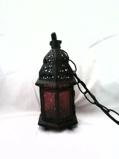 Red Moroccan Lantern