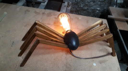 Spider wood Light