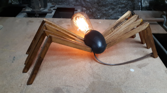 Spider wood Light