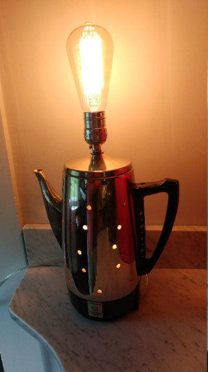 Coffee Carafe Lamp