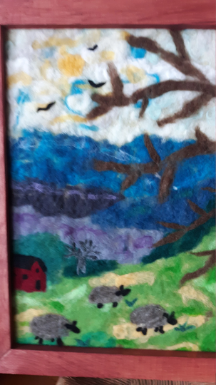 Fiber Wall Art Hanging