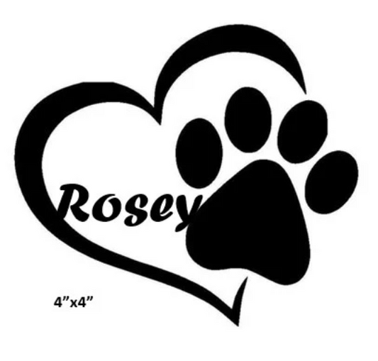 Pet Decal