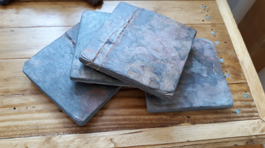 Rustic Slate Coasters