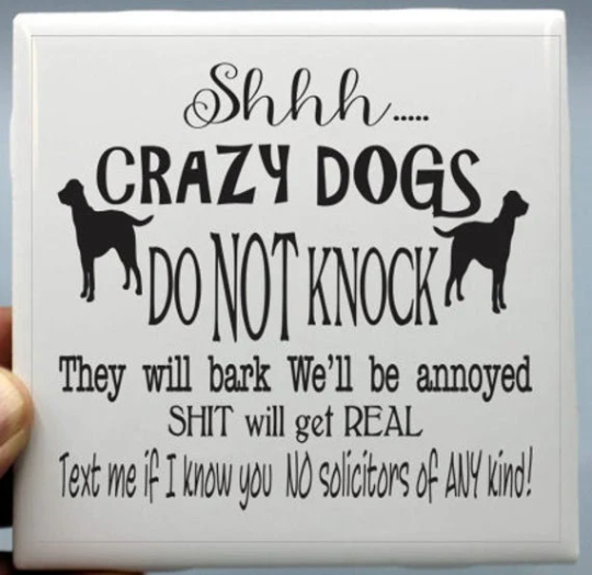 Dog Coasters