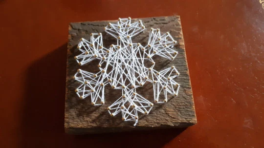 String Art Snowflake