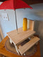 Squirrel Picnic Table