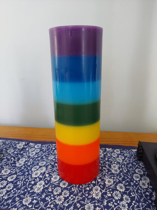 Lgbtq pride Rainbow  candles