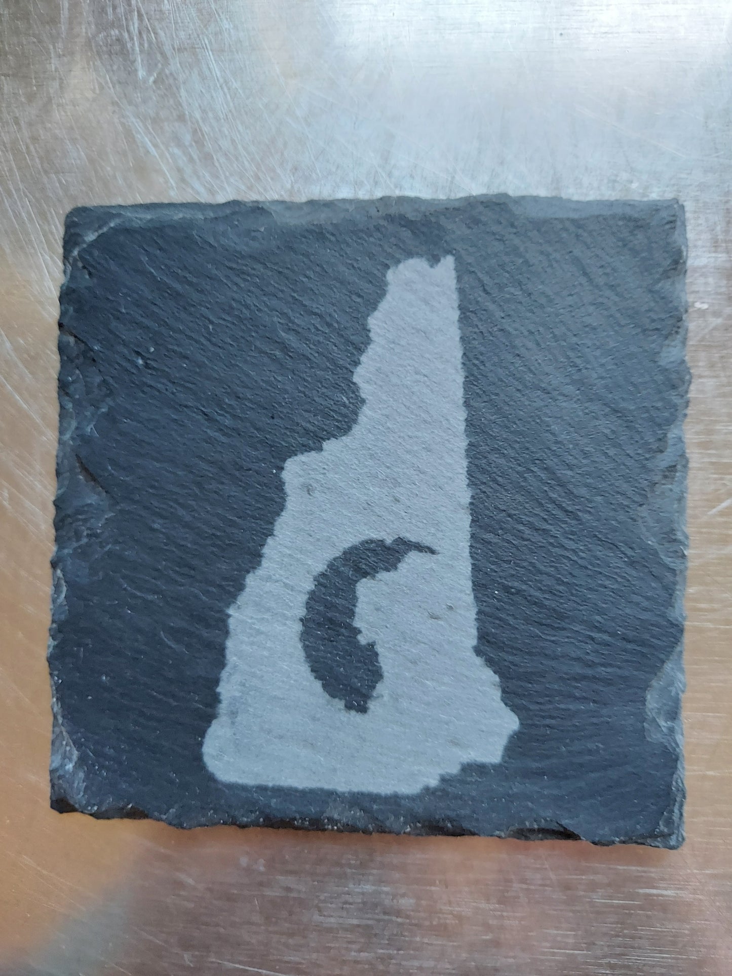 New Hampshire Slate Coasters