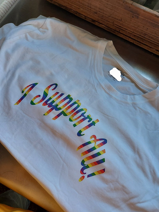 I Support All LGBTQ+ Shirt