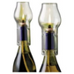 Wine bottle oil lamps