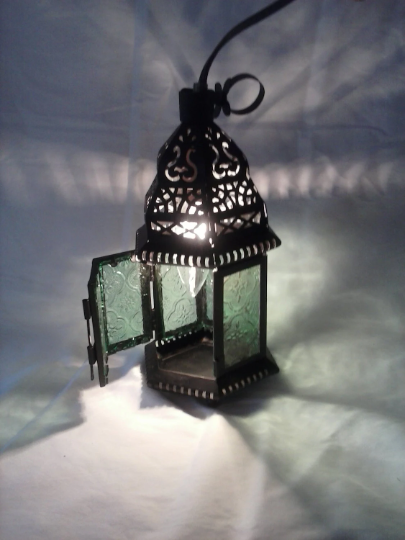 Green Moroccan Lantern