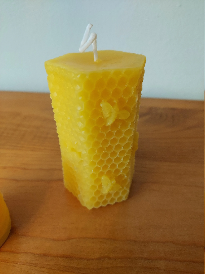 Natural Beeswax Candles