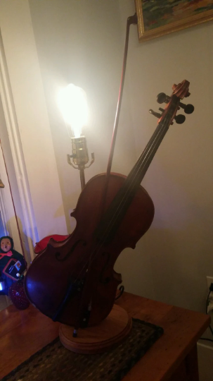 Violin Lamp