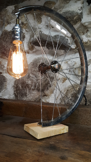 Bike Rim Lamp Light fixture