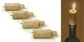 Wine bottle candle corks