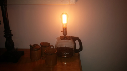 Coffee Carafe Lamp