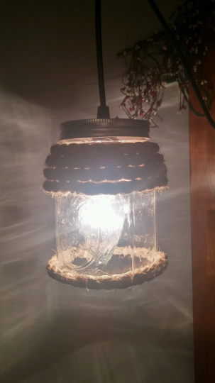 Mason Jar light