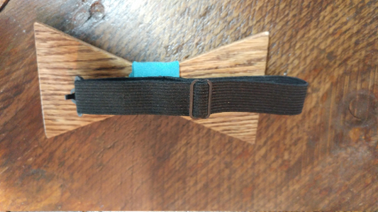 Oak Wood Bow Tie