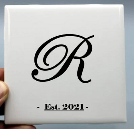 Personalized Tile Coasters
