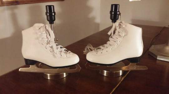 Ice Skate Lamps