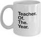 Teacher of the Year Mug