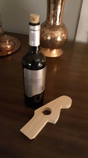 Wood Wine Bottle Holder