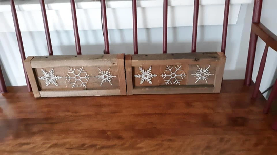 Snowflake String Art