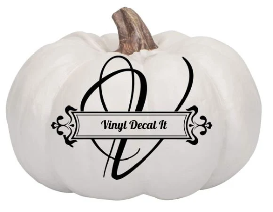 Personalized Pumpkin Decoration