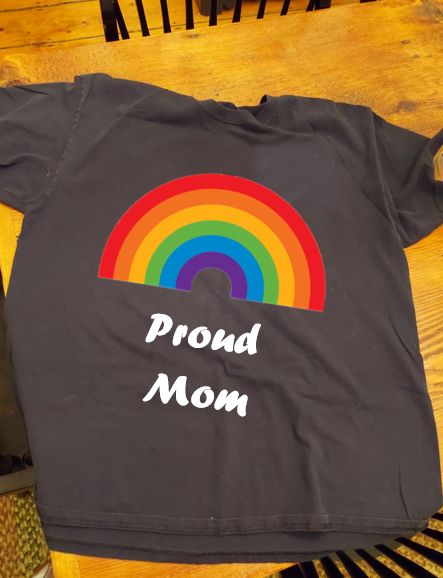 Proud Mom LGBTQ+ Shirt